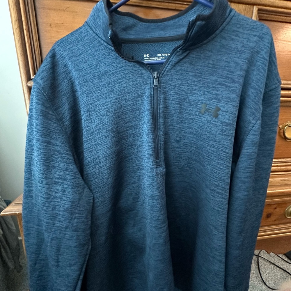 Under Armour Navy ColdGear Pullover